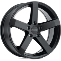 Jantes Petrol P3B Noires Mat - 15x6.5 - Motif de 5x100