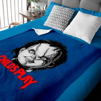 Couverture pour bébé Chucky en bleu royal — Couvertures pour bébé