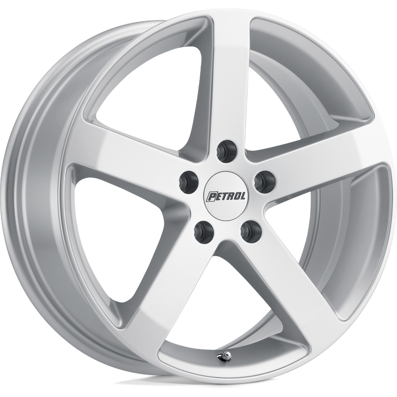 Petrol P3B Gloss Silver 15x6.5 Wheels with 5x100 Bolt Pattern — Wheels & Rims