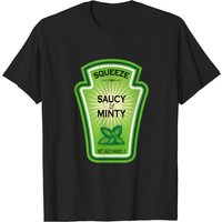 T-shirt pour hommes Mint Sauce Label en noir — T-shirts pour hommes
