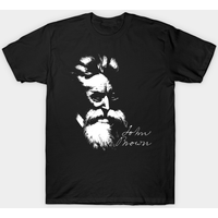 T-shirt noir pour hommes John Brown — T-shirts pour hommes