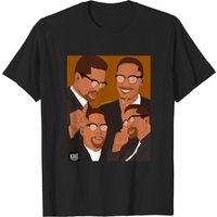 T-shirt Homme Malcolm X Face