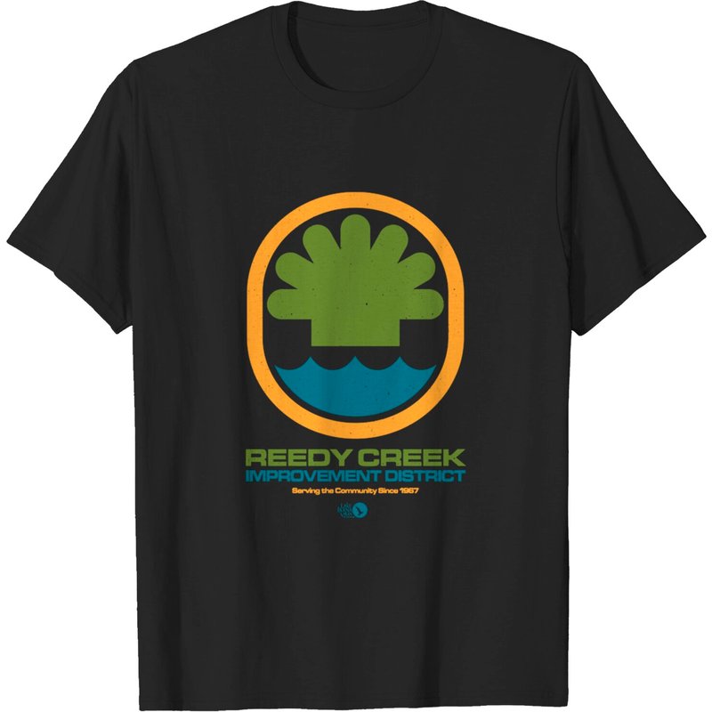 T-shirt pour hommes Reedy Creek Depuis 1967 en noir — T-shirts pour hommes