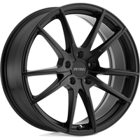 Roues Petrol P0A Noir Mat - 17x8 - Motif de 5x120