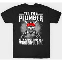 Oui, je suis plombier, non, je suis déjà pris T-shirt pour hommes — T-shirts pour hommes