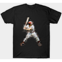 T-shirt noir pour hommes Pete Rose — T-shirts pour hommes
