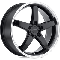 Petrol P1B Gloss Black Wheels - 17x8 - 5x112 Bolt Pattern — Wheels & Rims