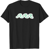 T-shirt Noir pour Hommes Waves — T-shirts pour hommes
