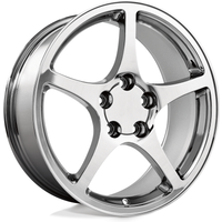 Performance Replicas PR104 Chrome Wheel 17x8.5 5x120.65 54 Offset — Wheels & Rims