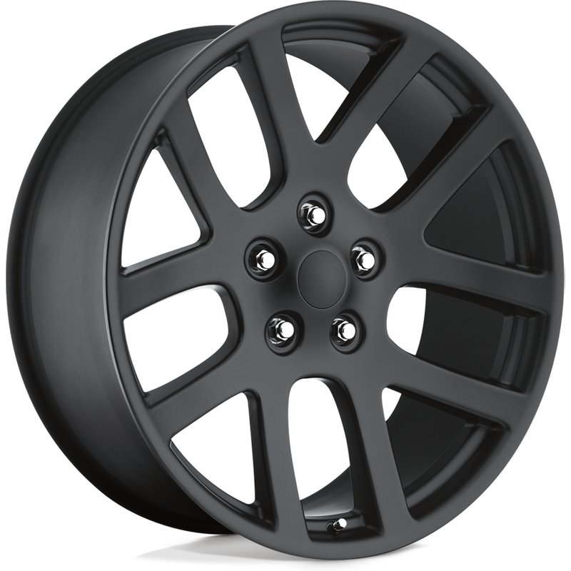 Roues Performance Replicas PR107 Noir Mat - 22x9 - 5x115 — Roues et jantes