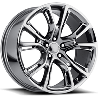 Performance Replicas PR137 Black Chrome Wheels - 20x9, 5x127 — Wheels & Rims