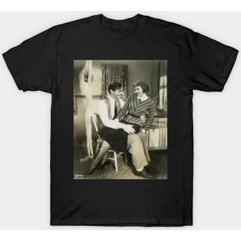 T-shirt pour hommes It Happened One Night en noir — T-shirts pour hommes
