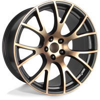 Roues Performance Replicas PR161 Bronze Noir - 20x10 - 5x115 — Roues et jantes