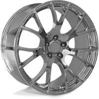 Performance Replicas PR161 Chrome Wheels - 22x11 - 5x115 Bolt Pattern