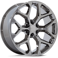 Roues Performance Replicas PR176 Chrome Noir - 24x10 - 6x139.7 — Roues et jantes