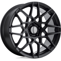 Performance Replicas PR178 Satin Black Wheels - 18x10 - 5x114.3