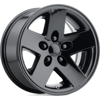 Performance Replicas PR185 Gloss Black 16x8 Wheels - 5x114.3