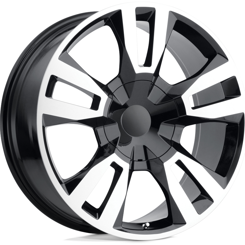 Performance Replicas PR188 Gloss Black Machined Wheels 24x10 — Wheels & Rims