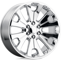 Performance Replicas PR190 Chrome Wheels - 22x9 - 6x139.7 Bolt Pattern — Wheels & Rims
