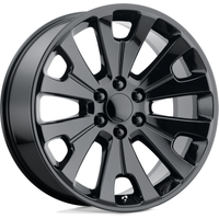 Performance Replicas PR190 Gloss Black 22x9 Wheels - 6x139.7 — Wheels & Rims