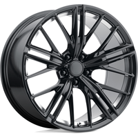 Performance Replicas PR194 Gloss Black Machined Wheels 20x11
