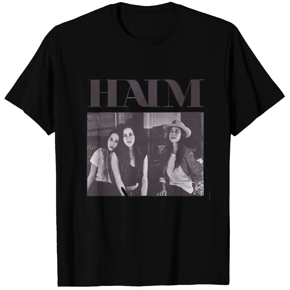 T-shirt Graphique Rock Girls Band Haim pour Hommes — T-shirts pour hommes
