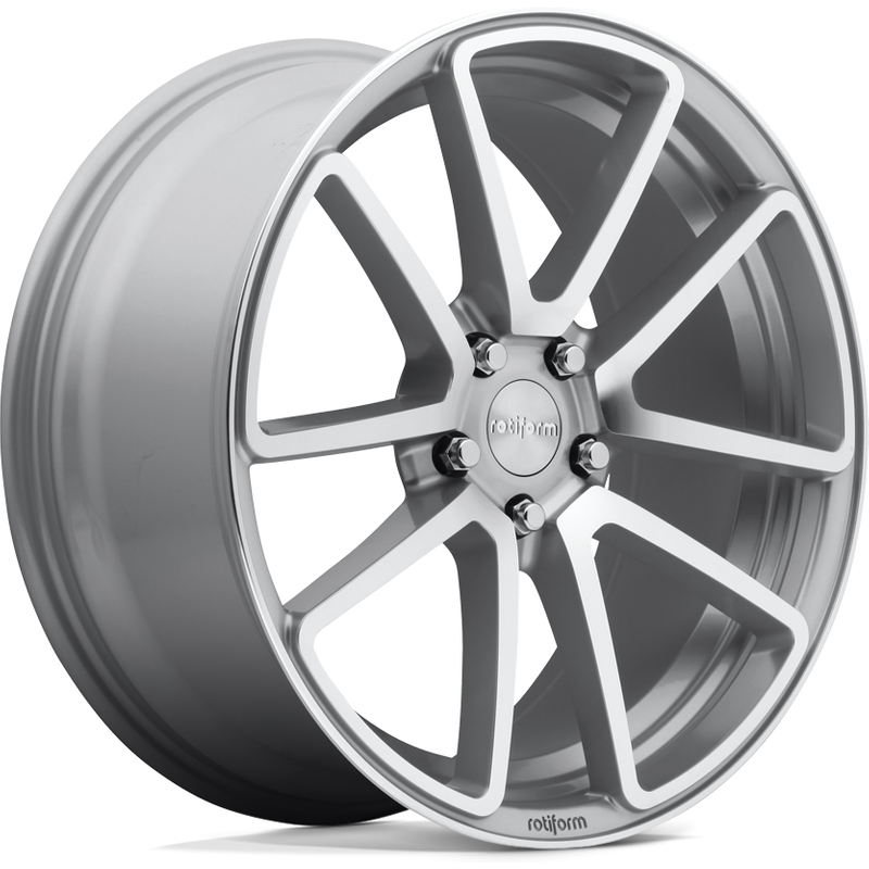Rotiform R120 SPF Machined Silver Wheels - 18x8.5 - 5x114.3 — Wheels & Rims
