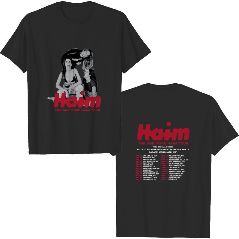HAIM The One More Haim Tour 2022 Men's T-Shirt — Mens T Shirts