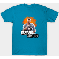 T-shirt Orange Cassidy pour hommes en noir — T-shirts pour hommes