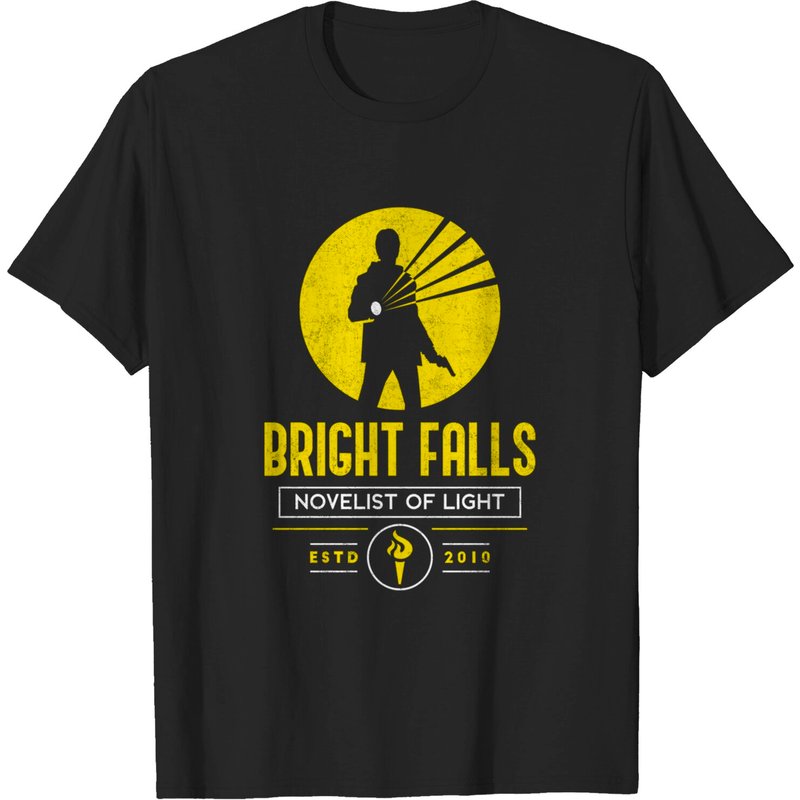 Novelist of Light - Alan Wake Men's T-Shirt — Mens T Shirts