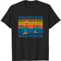 The Chicken Whisperer Double Chicken Vintage T-Shirt for Men — Mens T Shirts