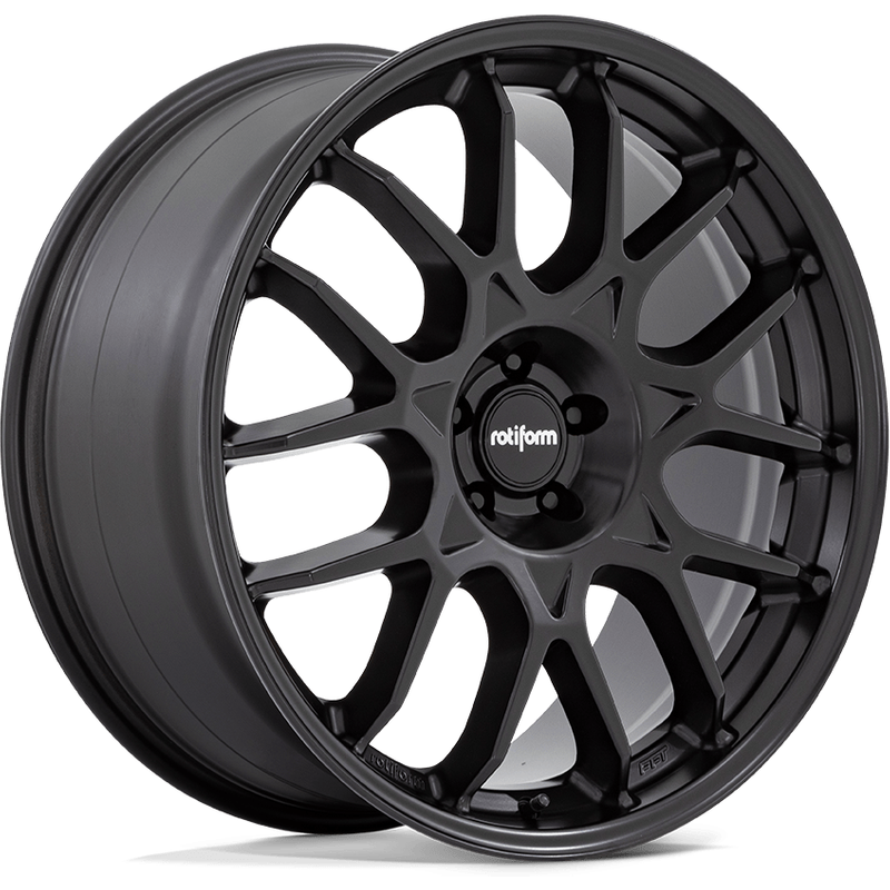Rotiform R195 ZWS Matte Black Wheels - 21x10.5 - 5x120 Bolt Pattern — Wheels & Rims