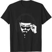 Heisenberg in His Hat - Breaking Bad Men's T-Shirt — Mens T Shirts
