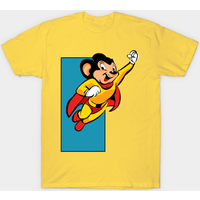 Mighty Mouse Saturday Morning Cartoons T-Shirt for Men