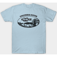 Columbia River Gorge Oregon Bridge Of Gods Men's T-Shirt