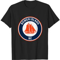 T-shirt pour hommes Vintage Bowen Island Colombie-Britannique