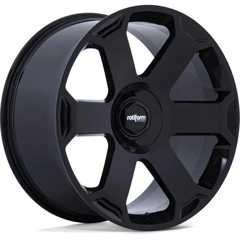 Rotiform AVS Gloss Black Wheels - 22x10.5 - 5x112 Bolt Pattern — Wheels & Rims