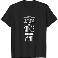 No Gods Or Kings Only Man - Bioshock T-shirt pour hommes — T-shirts pour hommes