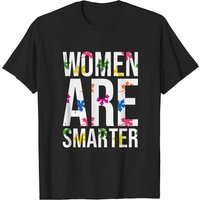 T-shirt pour hommes Women Are Smarter en noir