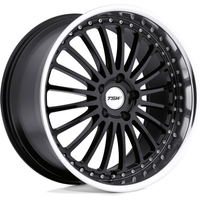 TSW Silverstone Gloss Black Wheels - 17x8 - 5x120 Bolt Pattern — Wheels & Rims