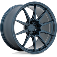 TSW Kemora Dark Blue 18x10.5 Wheels 5x112 Bolt Pattern 35 Offset
