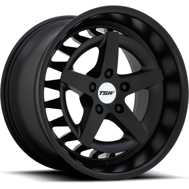 TSW Degner Gloss Black Wheels - 18x8.5 - 5x114.3 Bolt Pattern — Wheels & Rims