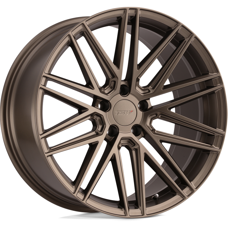 Roues TSW Pescara Bronze - 18x8.5 - Motif de boulonnage 5x112 - Dégagement 32 — Roues et jantes