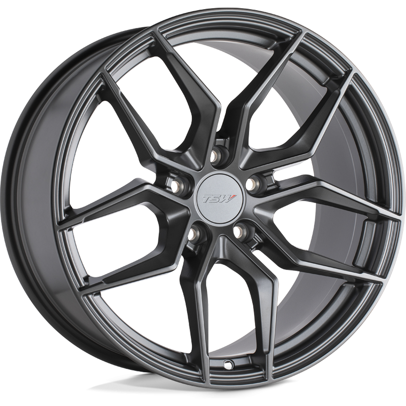TSW Silvano Gunmetal 18x8.5 Wheels - 5x114.3 Bolt Pattern — Wheels & Rims