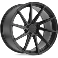 TSW Watkins Double Black 18x9.5 Rims 5x112 Bolt Pattern 39 Offset