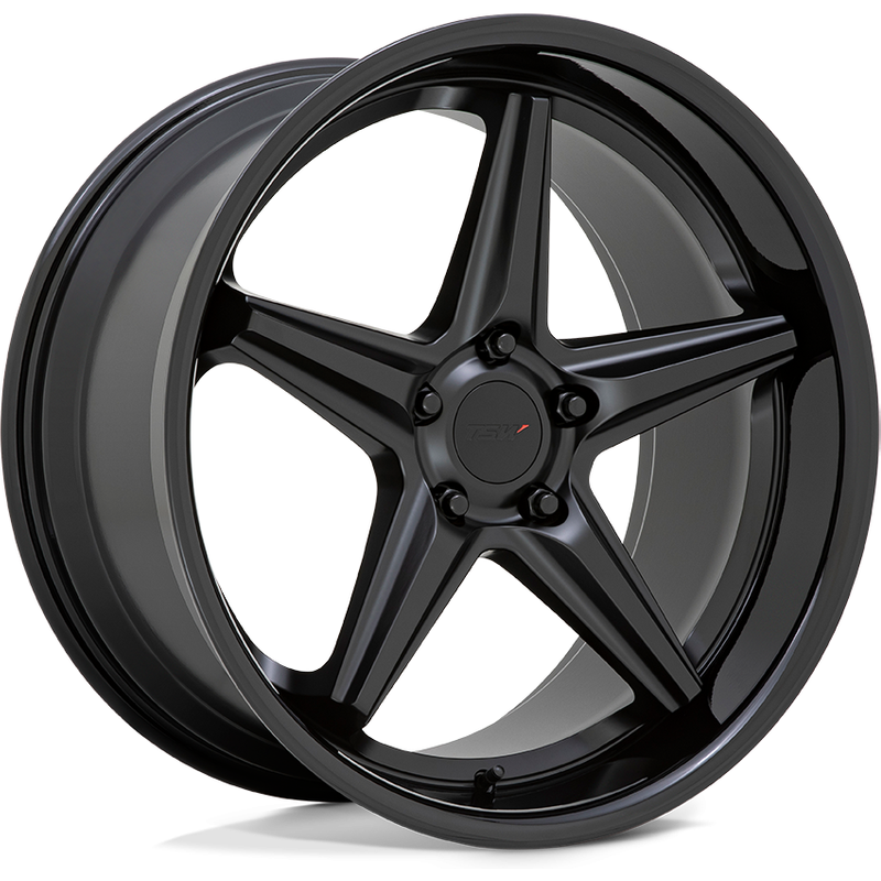 TSW Launch Black 19x8.5 Wheels - 5x114.3 Bolt Pattern, 20 Offset — Wheels & Rims