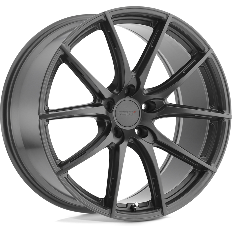 TSW Sprint Gunmetal Wheels - 19x8.5 - 5x100 Bolt Pattern — Wheels & Rims