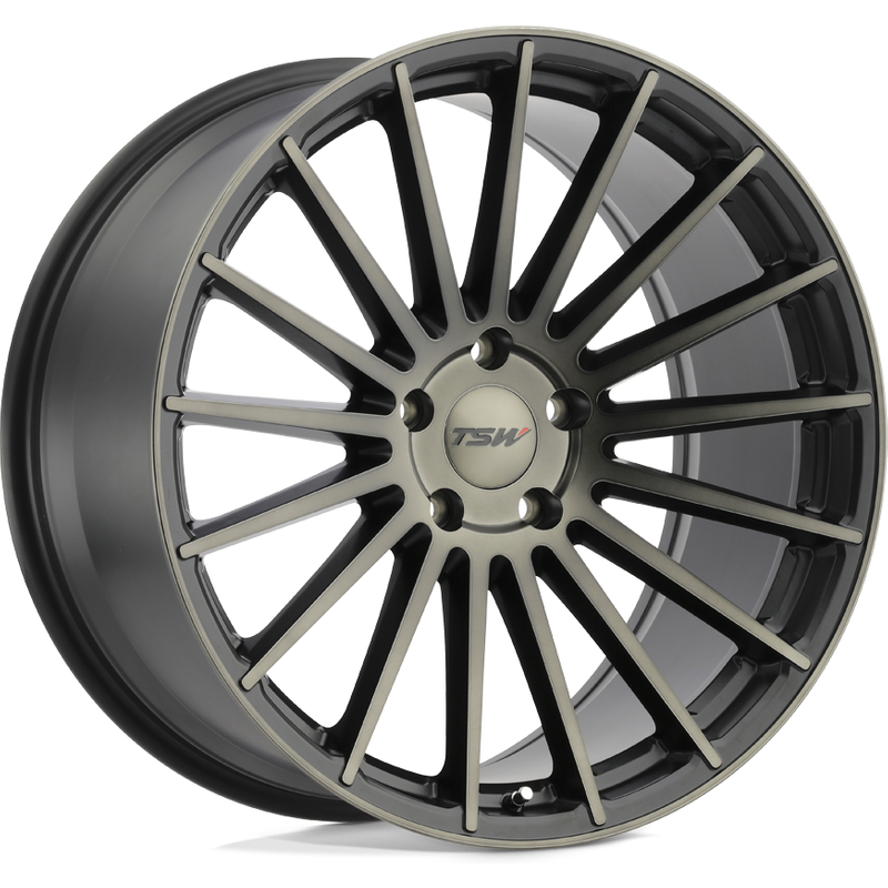 TSW Luco Matte Black Wheel - 20x10 - 5x120 Bolt Pattern - 40 Offset — Wheels & Rims