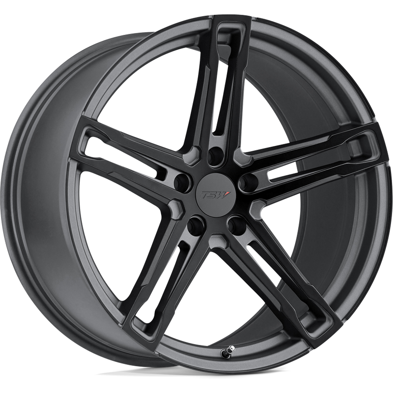 TSW Mechanica Matte Gunmetal Wheels - 20x10 - 5x120 Bolt Pattern — Wheels & Rims
