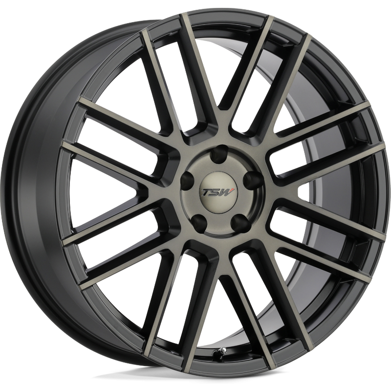 Roues TSW Mosport Noir Mat - 20x10 - Motif de boulonnage 5x114.3 — Roues et jantes